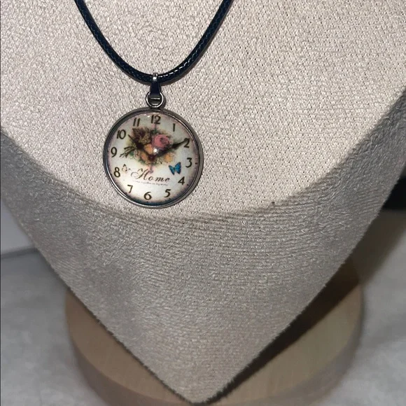 Pendant Necklace with Black Cord - Picture 2 of 4